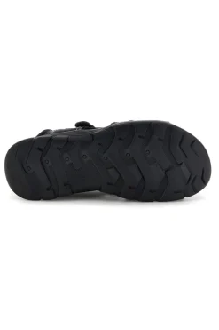 Sandali neri con strappi in velcro Jerpoint CN20