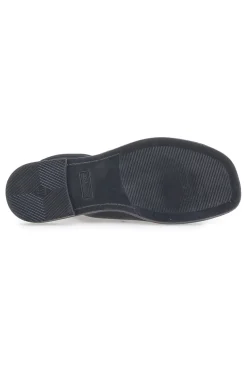 Sandali Neri Flat in Pelle Made in Italy Pittarello Focus 19348