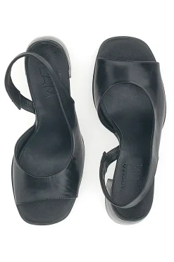 Sandali Neri In Vera Pelle Made In Italy Pittarello Glam 8241