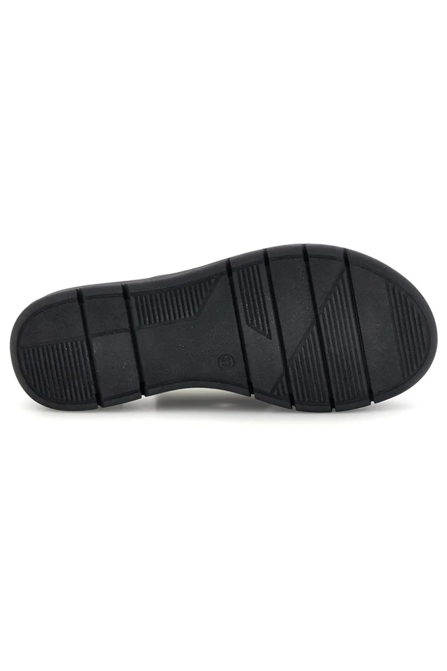 Sandali neri in vera pelle Pittarello focus 7155579