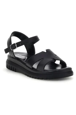 Sandali neri in vera pelle Pittarello 32841926