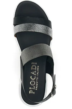 Sandali Neri Made in Italy Plocadi 008