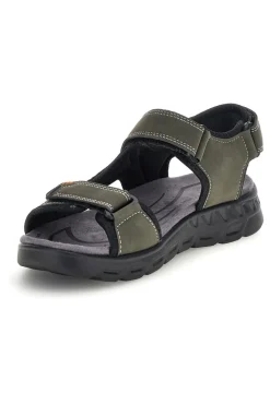 Sandali oliva strappi regolabili Jerpoint M8804