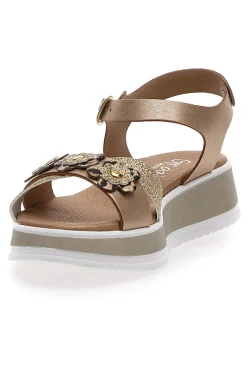 Sandali Oro con Cinturino Grazie Girl 11242053