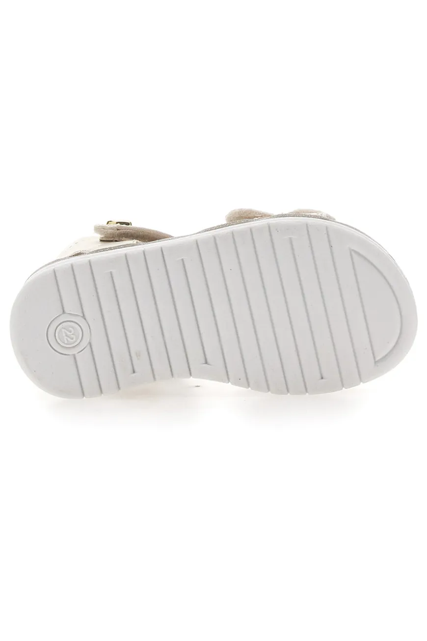 Sandali oro con fiore decorativo e velcro LAURA BIAGIOTTI AG1639115519