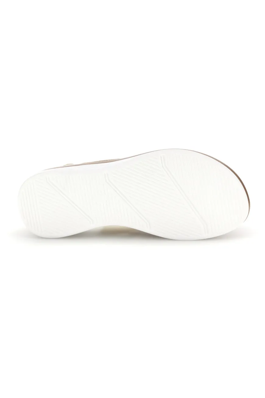 Sandali oro con memory soft e cinturino Energy E444