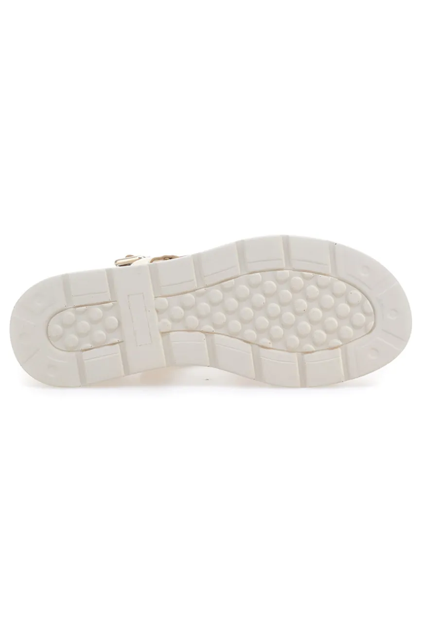 Sandali Oro Con Platform Mariella Burani K11003