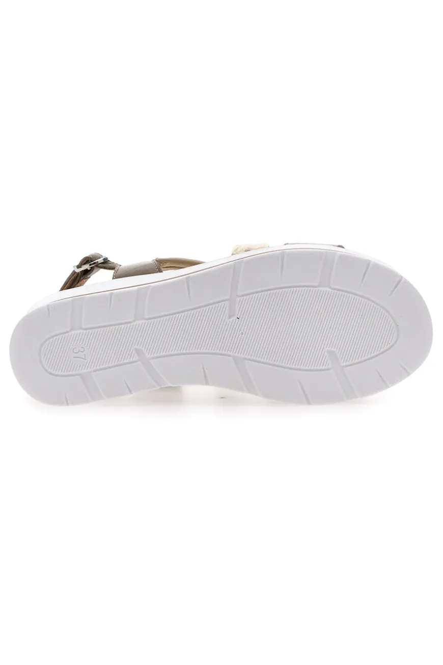 Sandali Oro con Platform Pittarello 191004