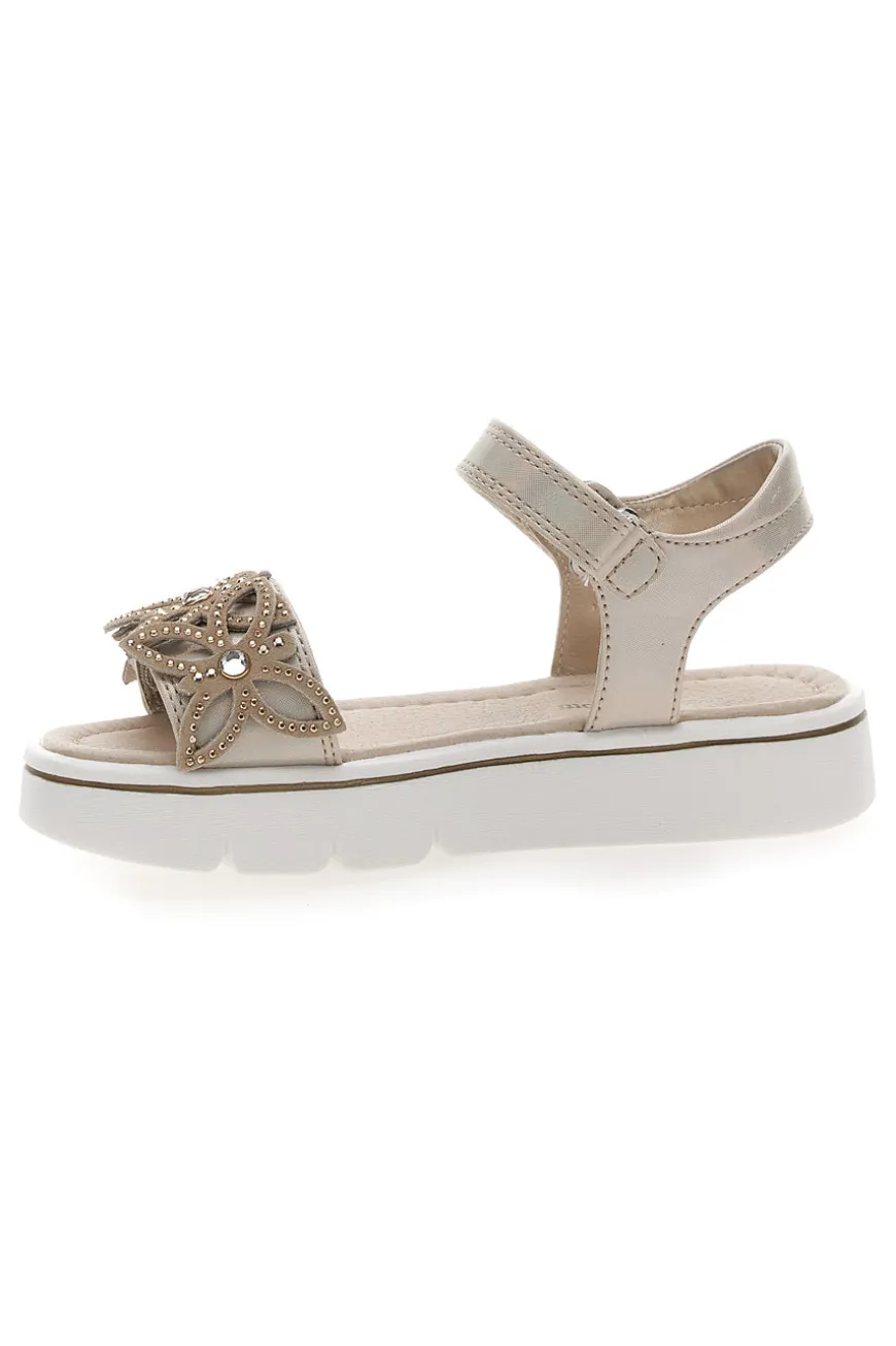 Sandali Oro con Strass Laura Biagiotti 16253