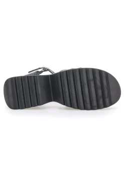 Sandali Platform Pittarello 5574 Neri Vera Pelle