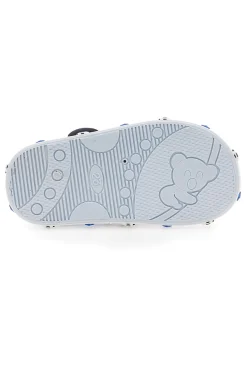 Sandali Primi Passi Azzurri con palloni sport Pitt Kids PK2758A