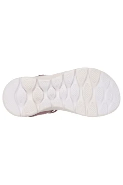 Sandali Rosa con cinturini elastici Skechers GO WALK FLEX SANDAL EMMA