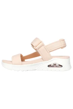 Sandali Rosa Vegan con Velcro Skechers Uno - Summer Stand2