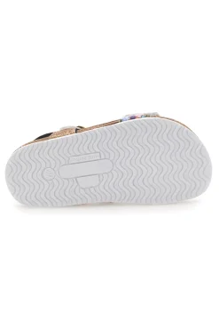 Sandali sabbia con fiore glitter Pittarello Bio 257A007SR