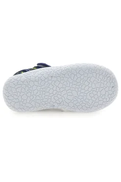 Sandali Semiaperti blu fantasia dinosauri primi passi Pitt kids PK2492F