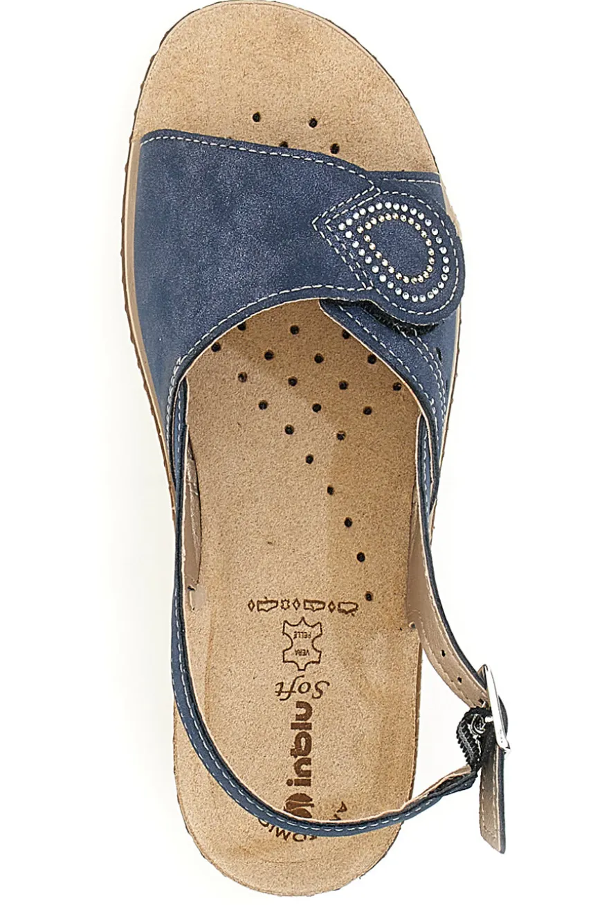 Sandali Slingback Inblu 2686 Navy