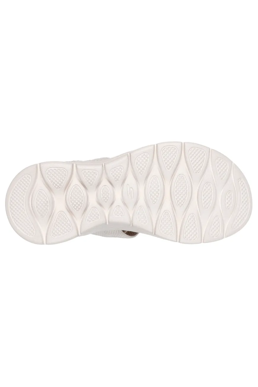 Sandali Slip Ins Beige SKECHERS GO WALK FLEX SANDAL ENTICING