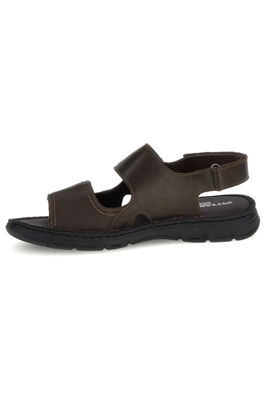 Sandali taupe con strappi regolabili Pittarello eco 2617163