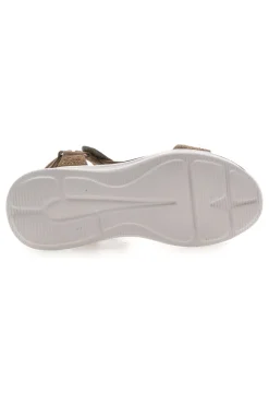 Sandali Taupe con Velcro e Glitter THE FIRST ACTIVE 6