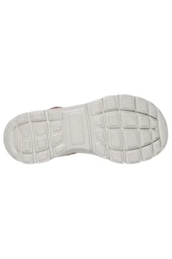 Sandali taupe metallizzato con tripla fascia regolabile Skechers EASY GOING ALL DAY CHIC