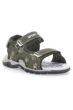 Sandali verde con velcro Pitt Kids 14372