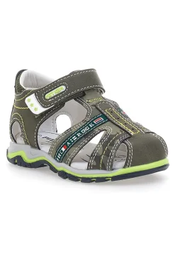 Sandali verdi con Velcro Pitt Kids 12540