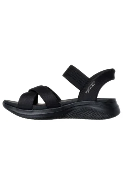 Sandalo Slingback Vegani neri Skechers Ultra Flex 3.0 - Never Better