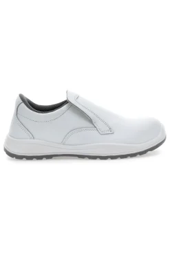 Scarpe antinfortunistiche bianche S2 SR in pelle Blu energy BS100