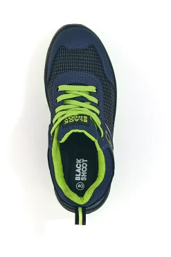 Scarpe antinfortunistiche blu Black Shoot PK23044 S1PL