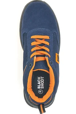Scarpe antinfortunistiche blu arancioni Black Shoot PK24864 S1PL