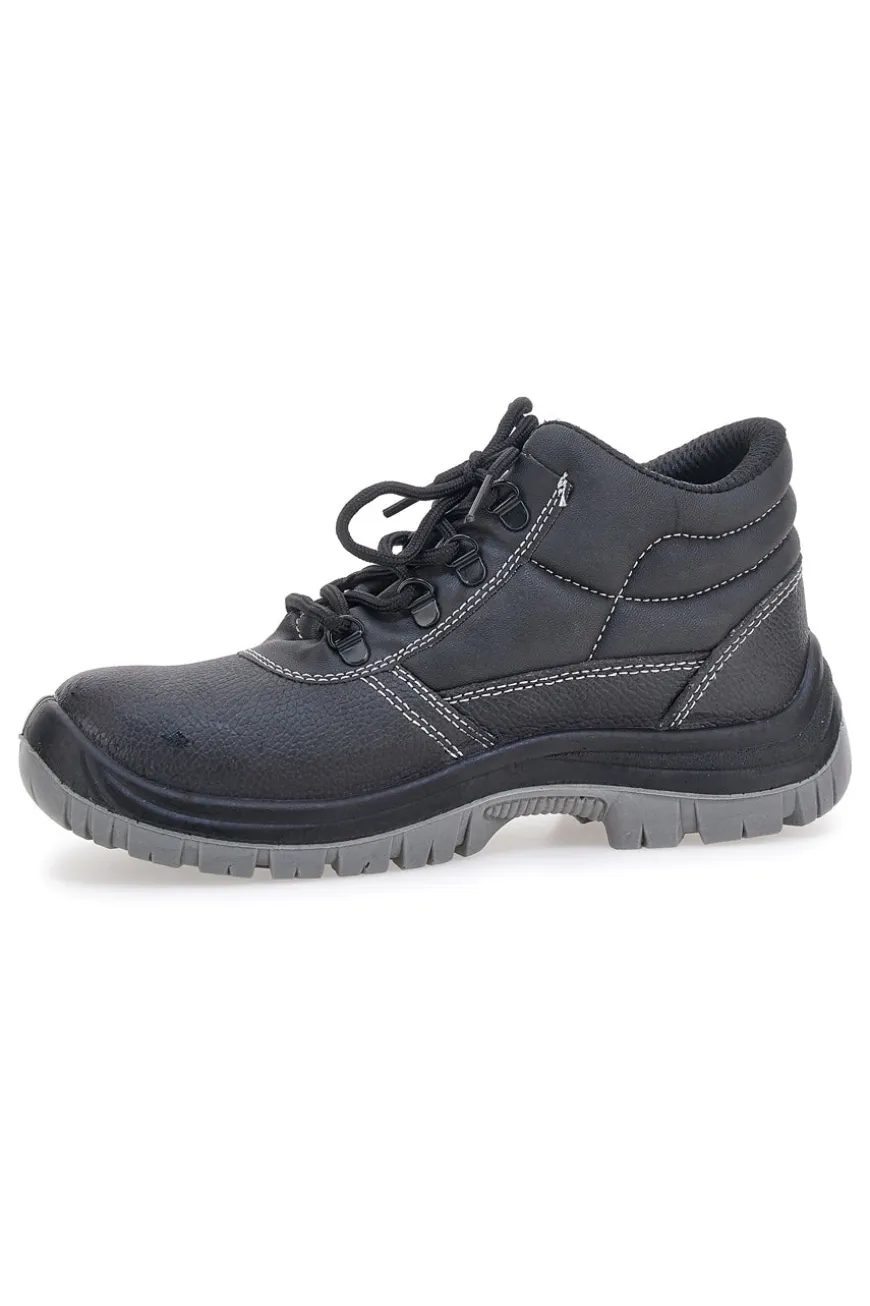 Scarpe antinfortunistiche da uomo nere alte in pelle U. Power Safe RS L S3 FO SR