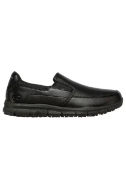 Scarpe Antinfortunistiche Nere SKECHERS Work Relaxed Fit: Nampa - Groton OB FO SRC