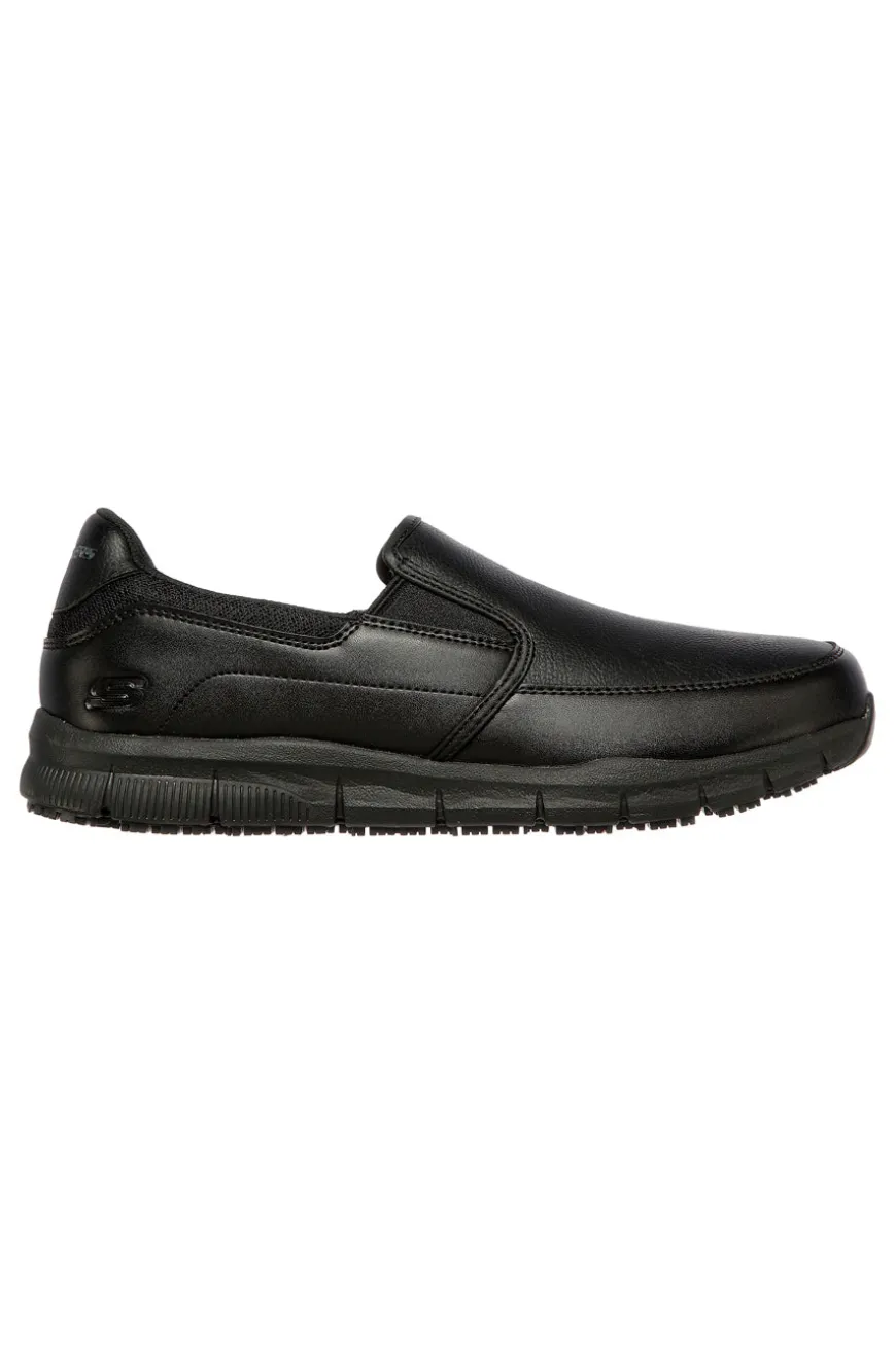 Scarpe Antinfortunistiche Nere SKECHERS Work Relaxed Fit: Nampa - Groton OB FO SRC