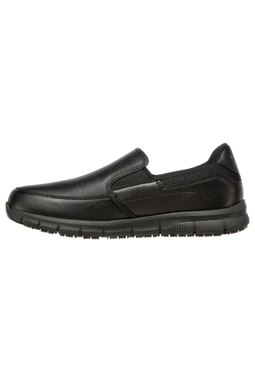 Scarpe Antinfortunistiche Nere SKECHERS Work Relaxed Fit: Nampa - Groton OB FO SRC