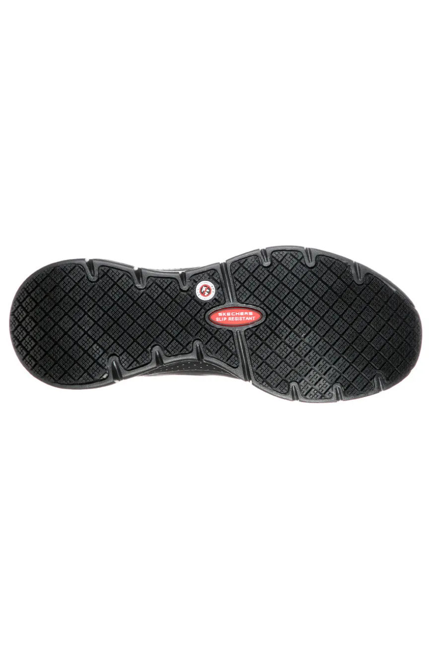 Scarpe Antinfortunistiche Nere SKECHERS Work: Arch Fit® SR - Axtell OB A FO SRC ESD