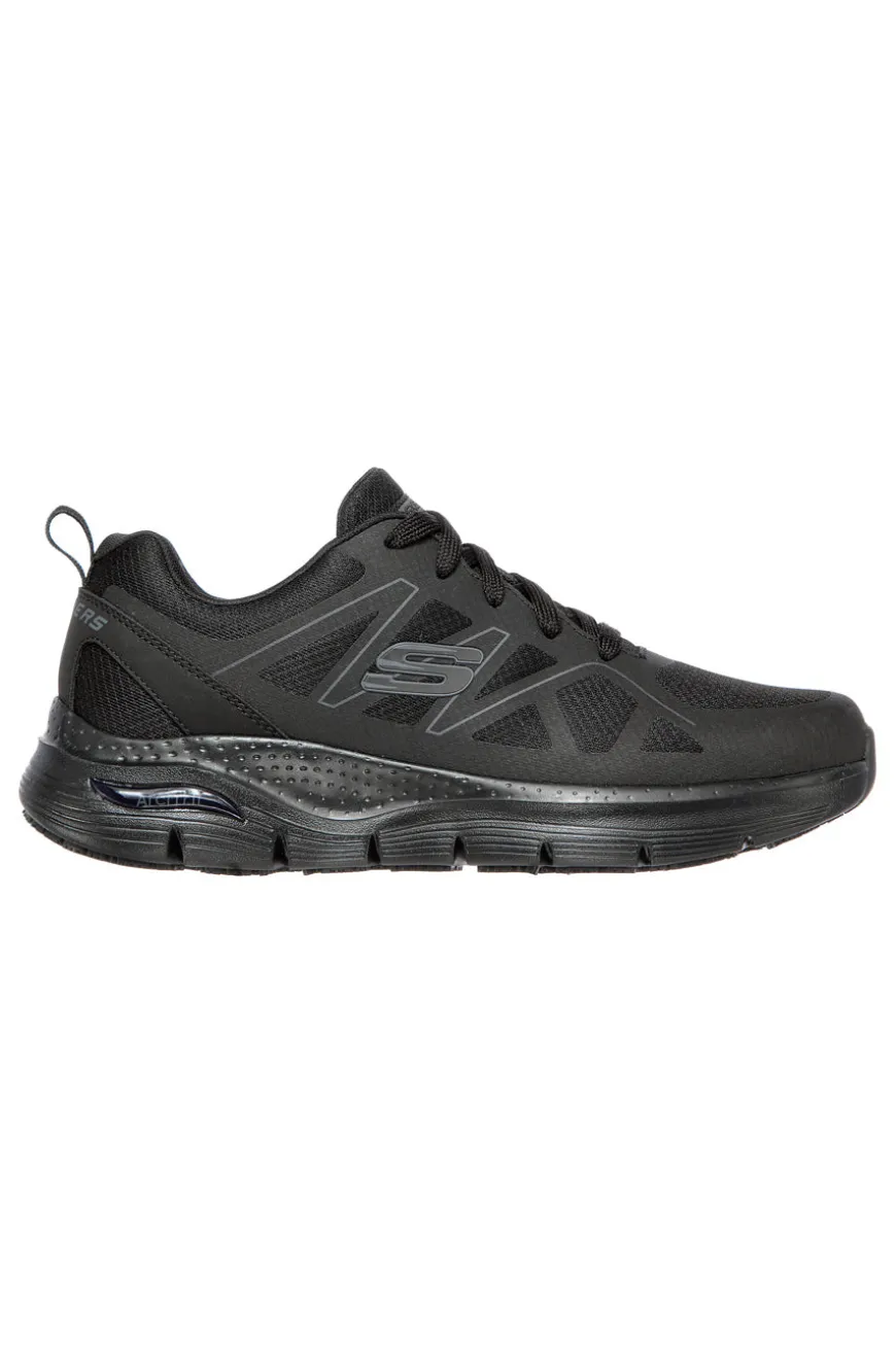 Scarpe Antinfortunistiche Nere SKECHERS Work: Arch Fit® SR - Axtell OB A FO SRC ESD