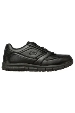 Scarpe Antinfortunistiche Nere SKECHERS Work Relaxed Fit - Nampa OB SRC FO