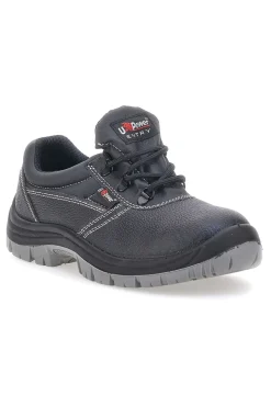 Scarpe antinfortunistiche nere basse in pelle idrorepellente U.Power Simple L S3 FO SR