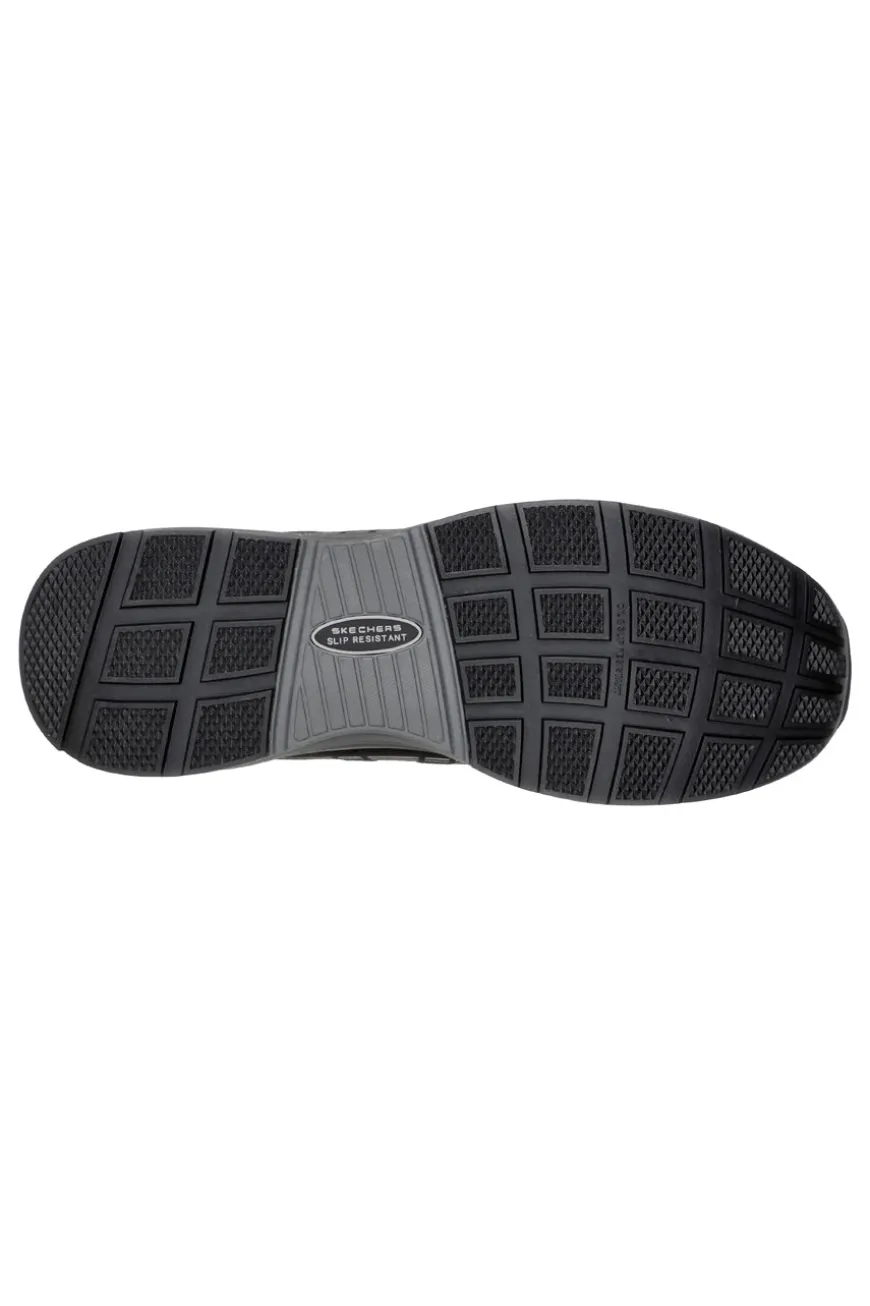 Scarpe Antinfortunistiche Nere Skechers Work: Malad II Comp Toe S1 P SRA ESD