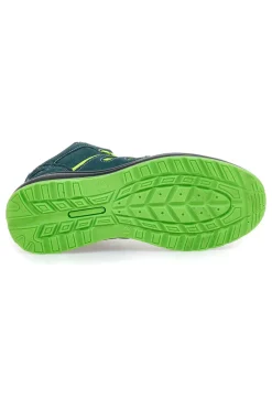 Scarpe antinfortunistiche verdi inserti fluo S1P Blue energy BS 90 S1P SR