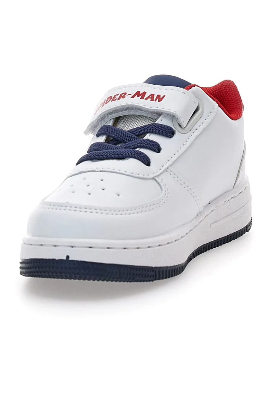 Scarpe bianche con dettagli rossi Spiderman R1310630S