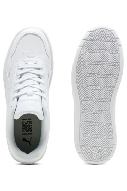 Scarpe bianche con suola platform Puma Court Lally Skye
