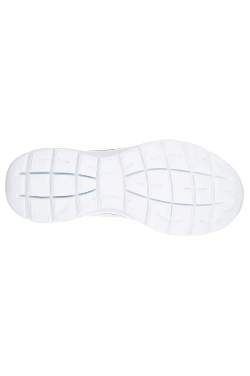 Scarpe bianche leggere con inserti argento Skechers SUMMITS SUITED