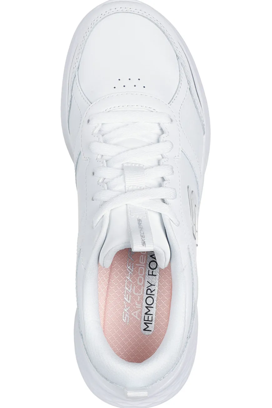 Scarpe bianche leggere con suola alta Skechers Skech-Lite Pro Sleek Citizen