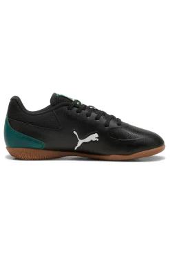 Scarpe calcetto nere con suola indoor Puma Truco III Jr
