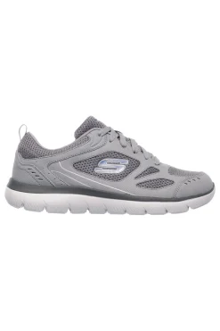 Scarpe da Allenamento Grigio con Tomaia in Pelle Skechers SUMMITS SOUTH RIM