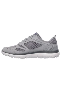 Scarpe da Allenamento Grigio con Tomaia in Pelle Skechers SUMMITS SOUTH RIM
