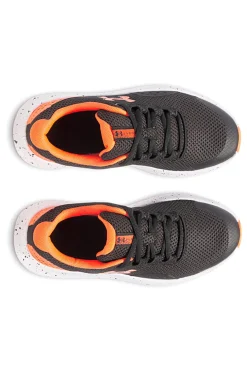 Scarpe da Allenamento Nere e Arancioni UNDER AMOUR Grade School Surge 4