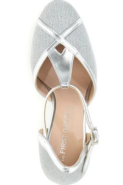 Scarpe da Ballo Argento con Glitter THE FIRST DANCE 5325
