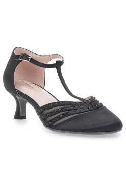 Scarpe da Ballo Nere Con Strass Mon Dieu 1460702